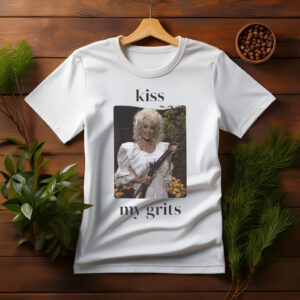 Dolly Parton Photo Tee Kiss My Grits T-Shirt