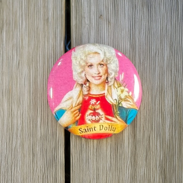 Dolly Parton Pin Buttons