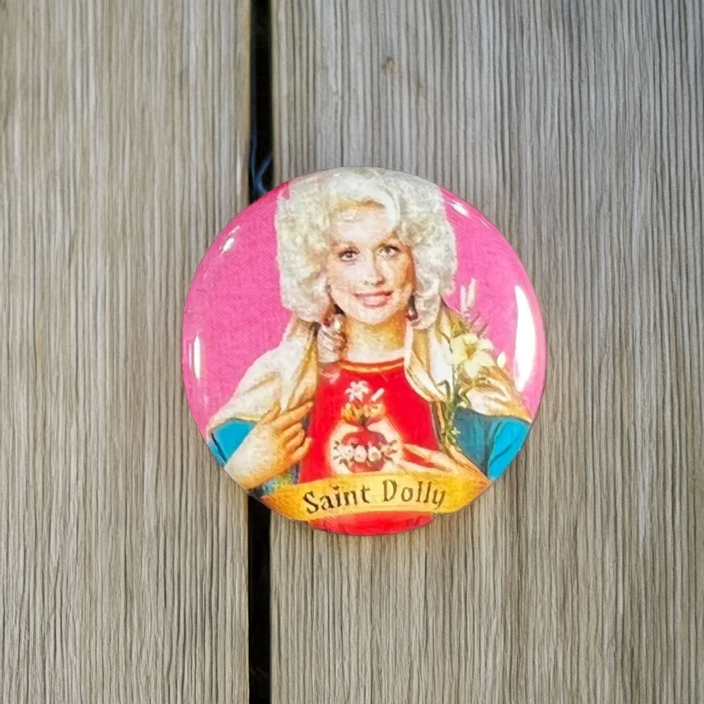 Dolly Parton Pin Buttons