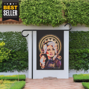 Dolly Parton Portrait Garden & House Banner