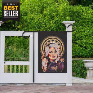 Dolly Parton Portrait Garden & House Banner
