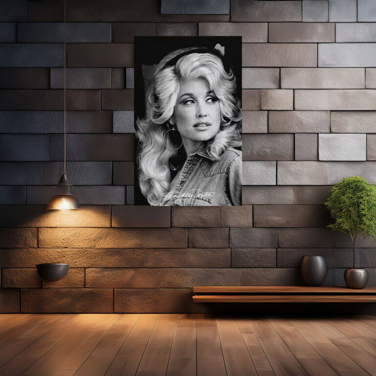 Dolly Parton Retro Poster
