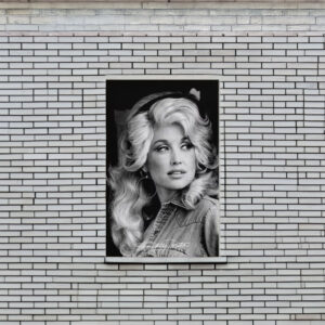 Dolly Parton Retro Poster