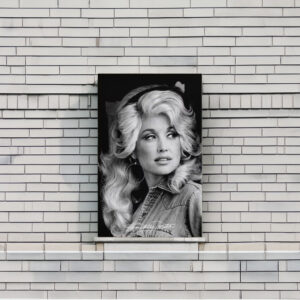 Dolly Parton Retro Poster