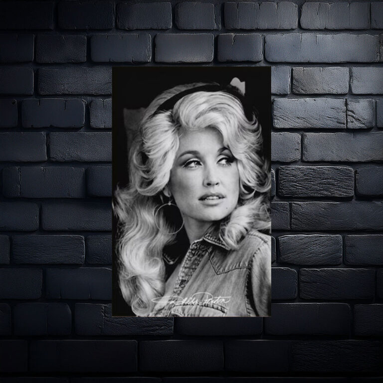 Dolly Parton Retro Poster