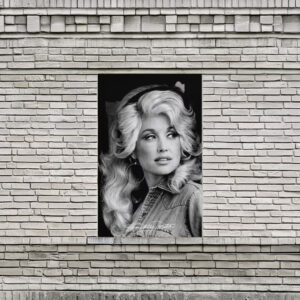 Dolly Parton Retro Poster
