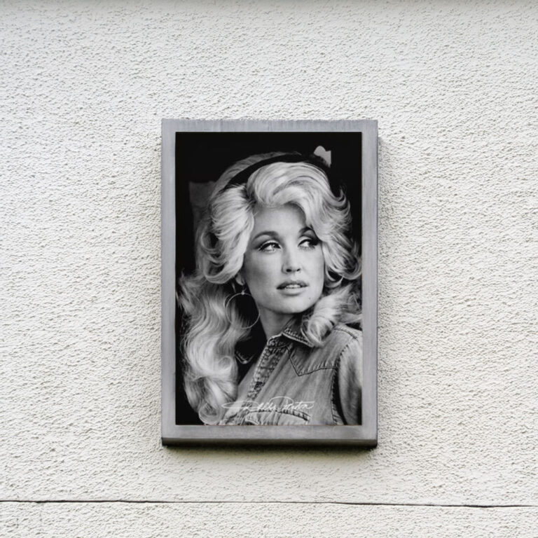 Dolly Parton Retro Poster