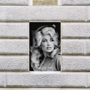 Dolly Parton Retro Poster