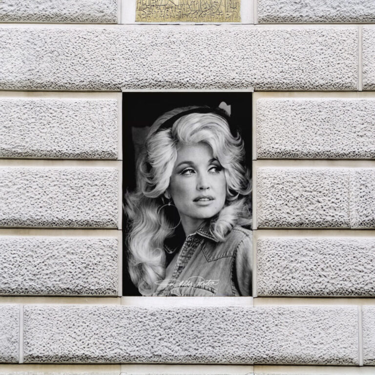 Dolly Parton Retro Poster