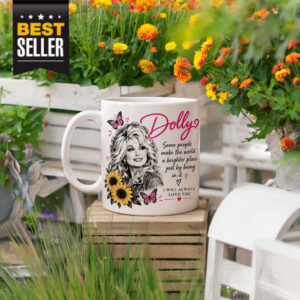 Dolly Parton Some People Make the World a Bright Mug