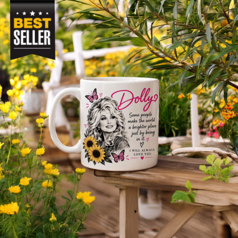 Dolly Parton Some People Make the World a Bright Mug