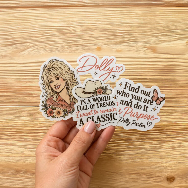 Dolly Parton Sticker Pack Country Music Stickers