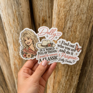 Dolly Parton Sticker Pack Country Music Stickers