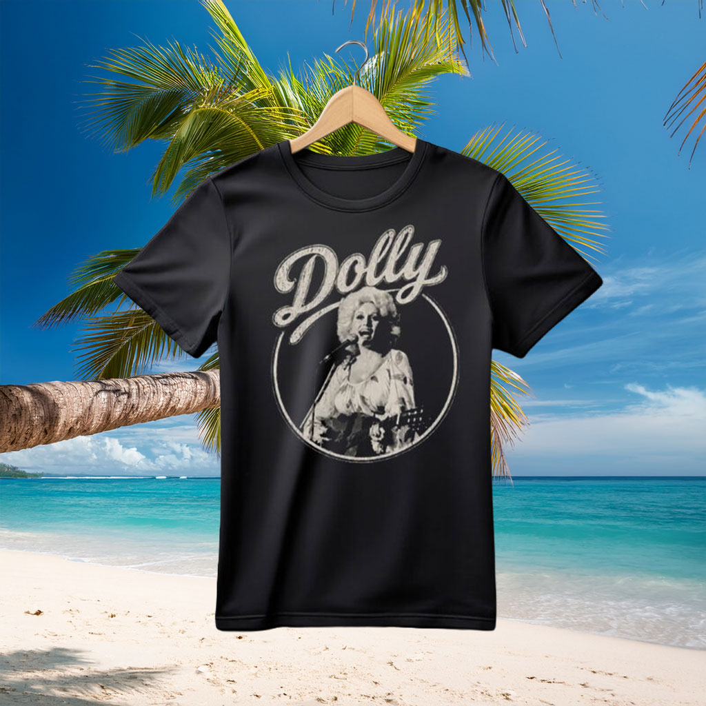 Dolly Parton Tribute Country Legend Graphic T-Shirt