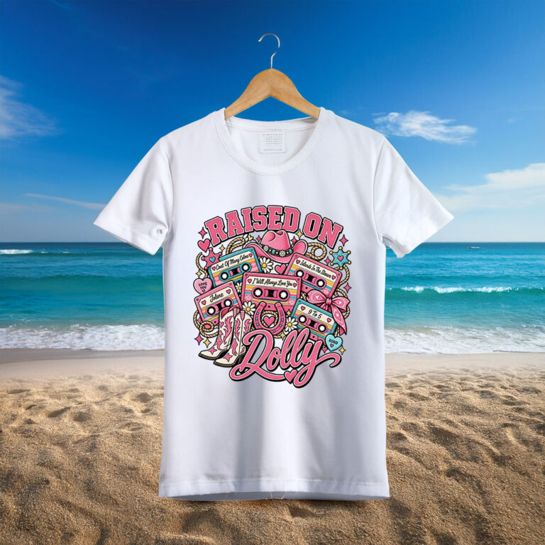 Dolly Parton Tribute Shirt — Raised on Dolly Tee