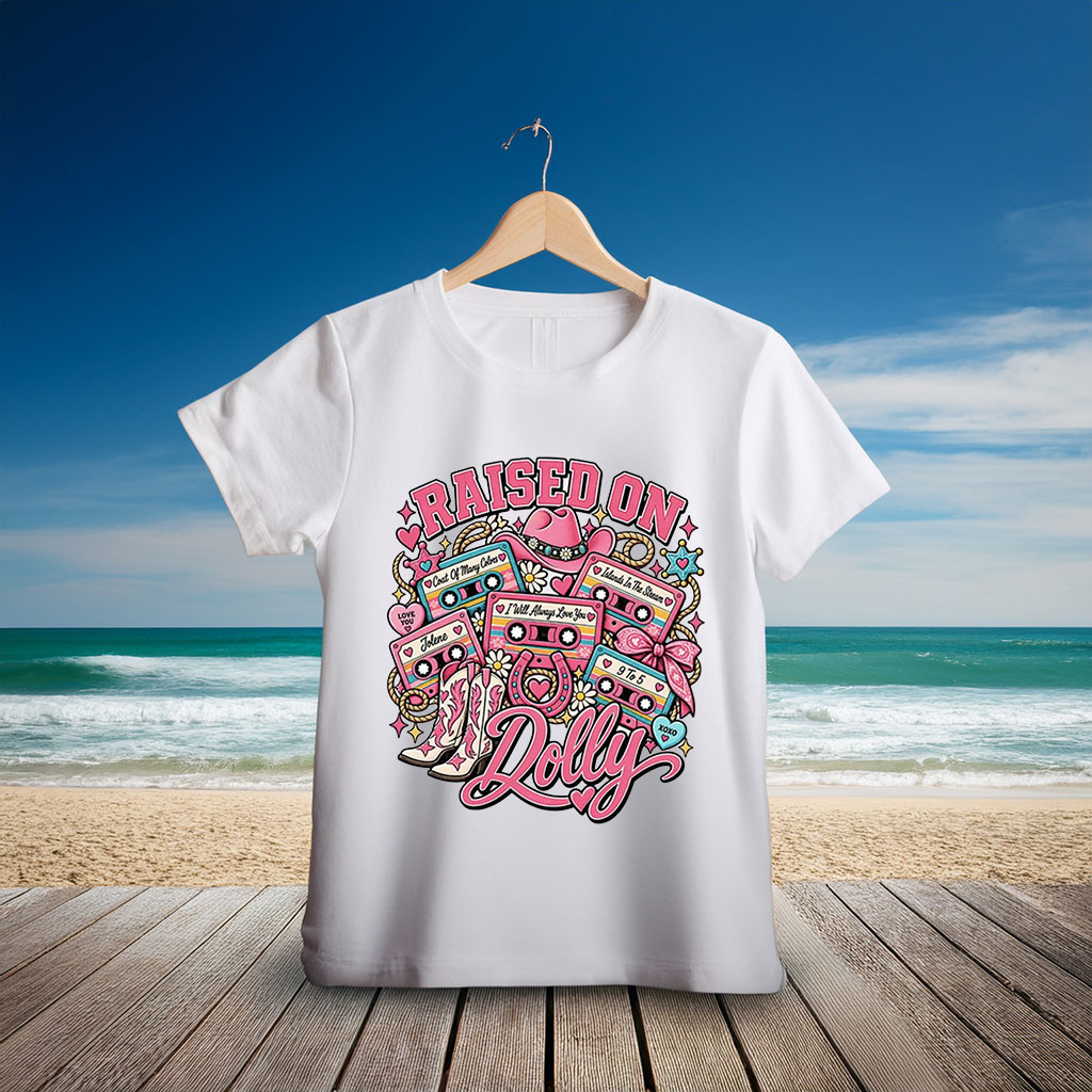 Dolly Parton Tribute Shirt — Raised on Dolly Tee