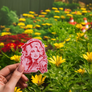 Dolly Parton Vinyl Sticker