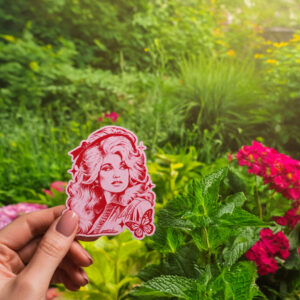 Dolly Parton Vinyl Sticker