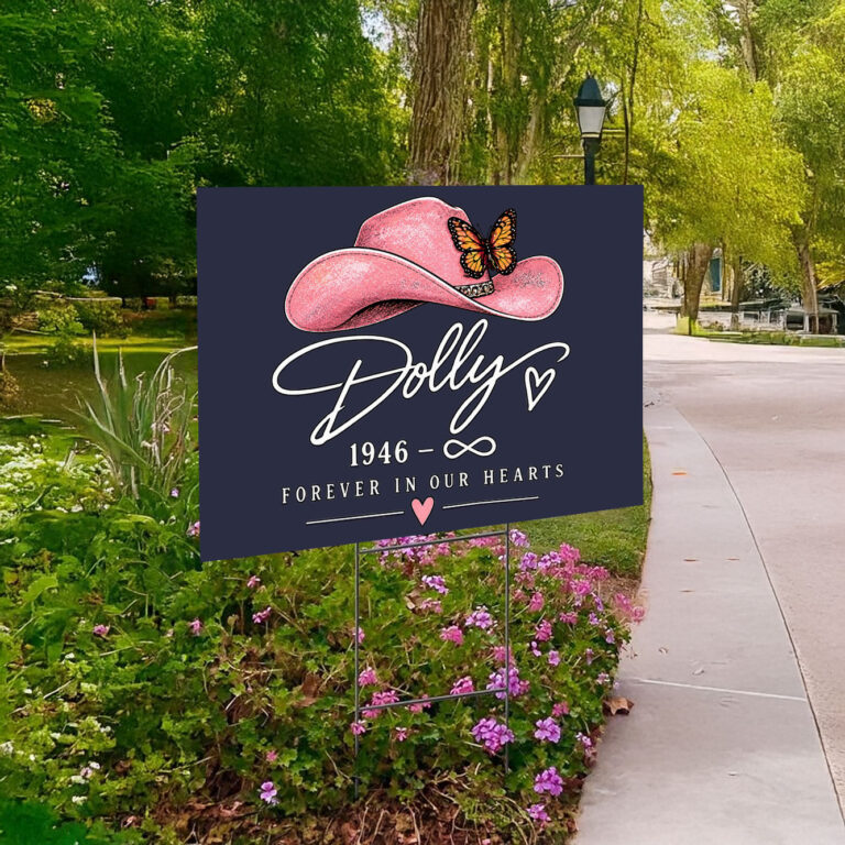 Dolly Parton Yard Sign