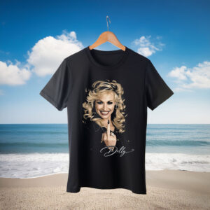 Funny Dolly Parton Middle Finger Vintage Shirt