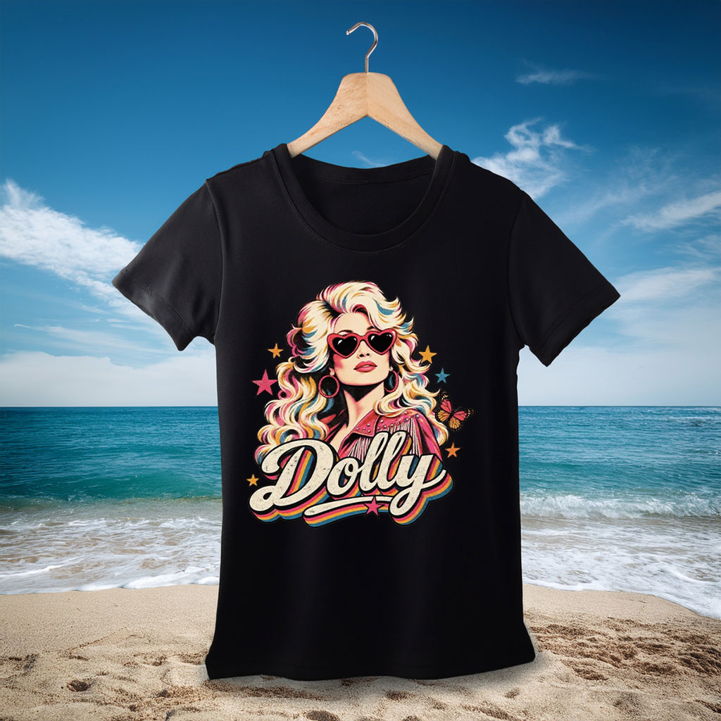 RIP Dolly Parton Memorial Shirt - Vintage Country Music Legend T-Shirt