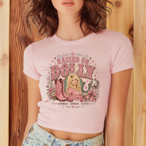 Raised On Dolly Baby Tee