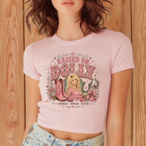 Raised On Dolly Baby Tee