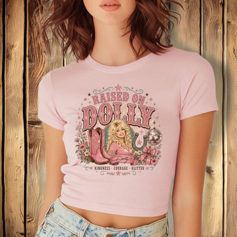 Raised On Dolly Baby Tee