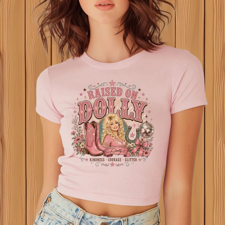 Raised On Dolly Baby Tee