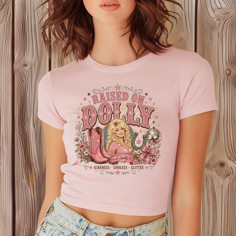 Raised On Dolly Baby Tee