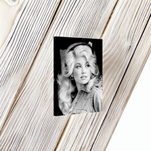 Vintage Black And White Picture Dolly Parton Singer Posters
