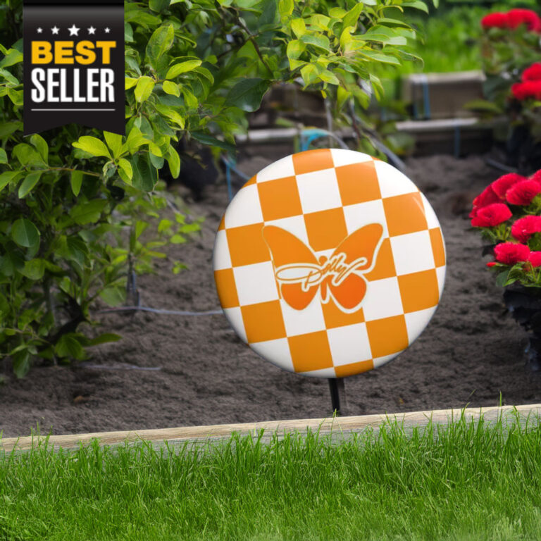 Dolly Orange Butterfly UT Knoxville Pin
