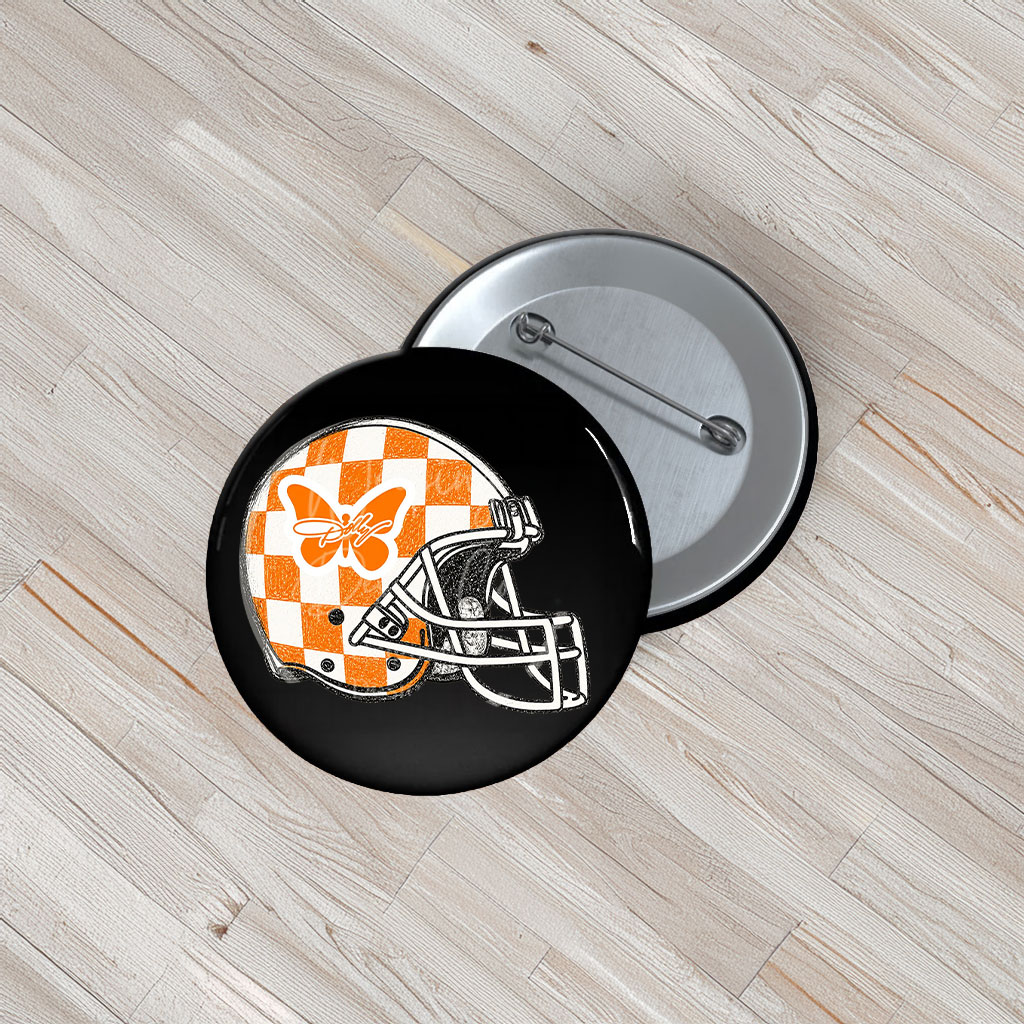 Dolly Parton Butterfly Tennessee Vols button