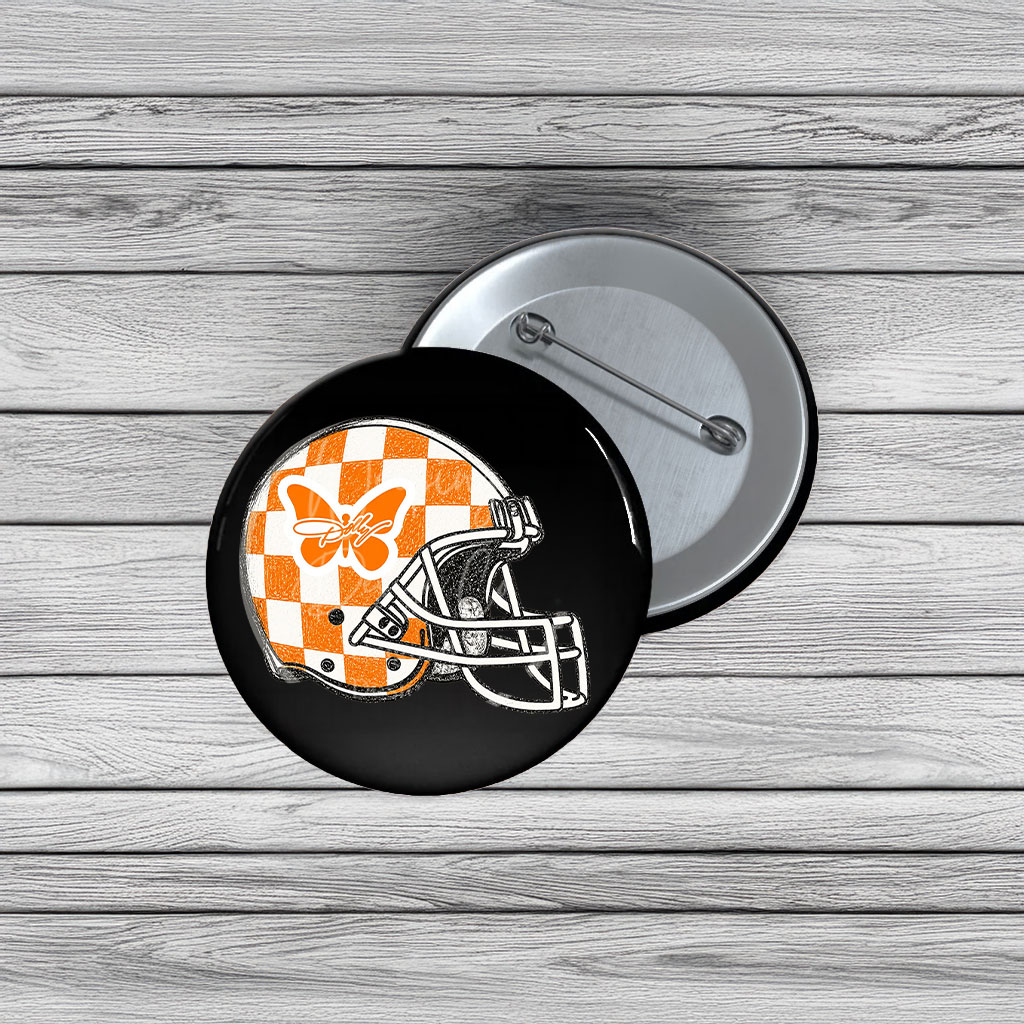 Dolly Parton Butterfly Tennessee Vols button