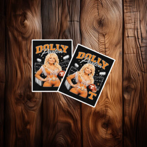 Dolly Parton Helmet Sticker Tribute Edition
