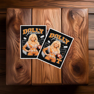 Dolly Parton Helmet Sticker Tribute Edition
