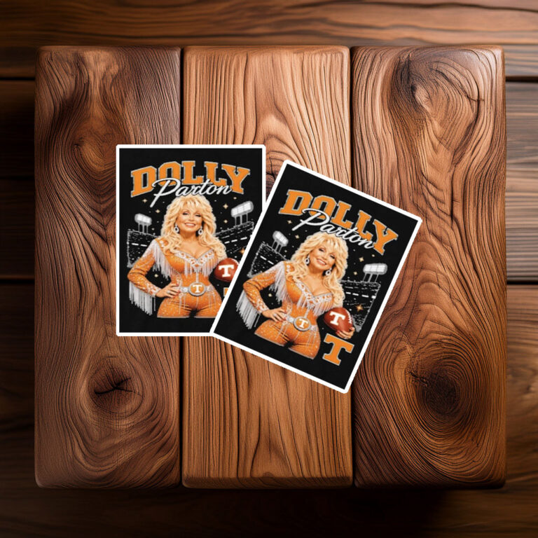 Dolly Parton Helmet Sticker Tribute Edition
