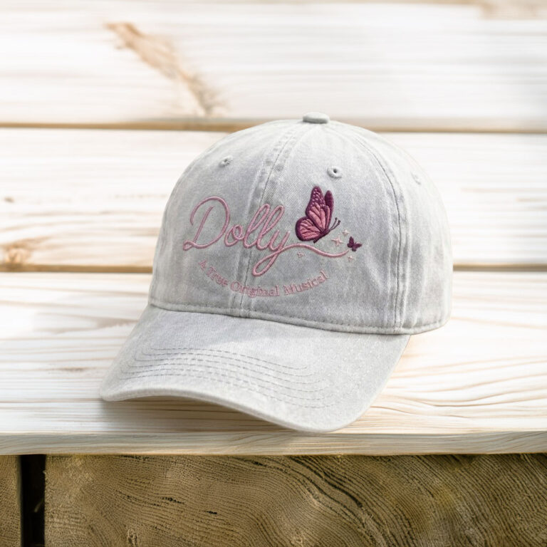 Dolly Parton Musical Embroidered Hat