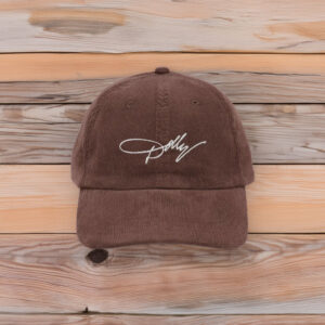 Dolly Signature Embroidered Corduroy Cap