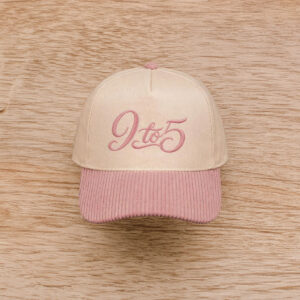 Embroidered 9 to 5 Corduroy Hat, Dolly Hat