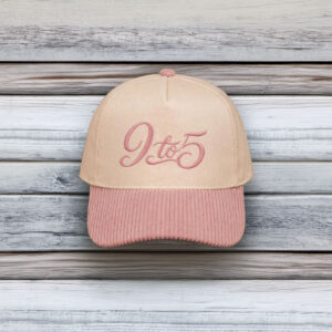 Embroidered 9 to 5 Corduroy Hat, Dolly Hat