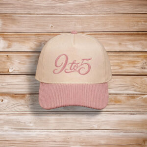 Embroidered 9 to 5 Corduroy Hat, Dolly Hat
