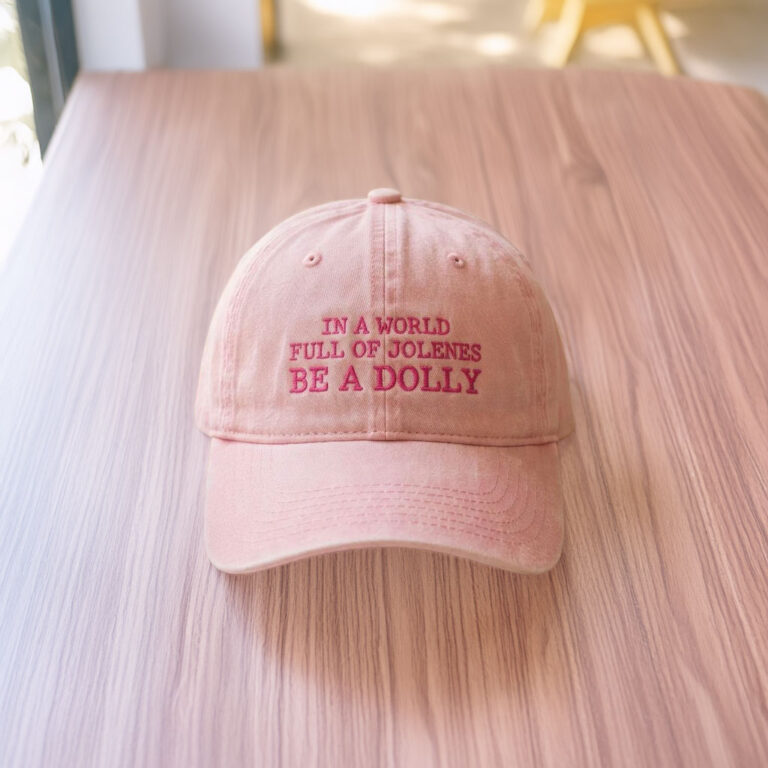 In a World Full of Jolenes Be a Dolly Embroidered Hat
